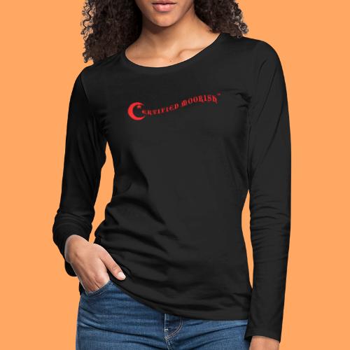 Certified Moorish 2020 - Women's Premium Slim Fit Long Sleeve T-Shirt