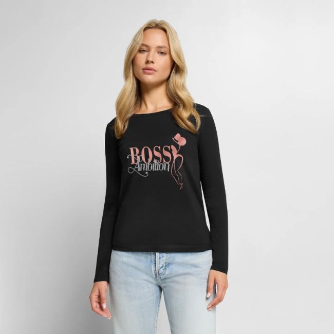 Women Boss Ambition Tshirt Glitter