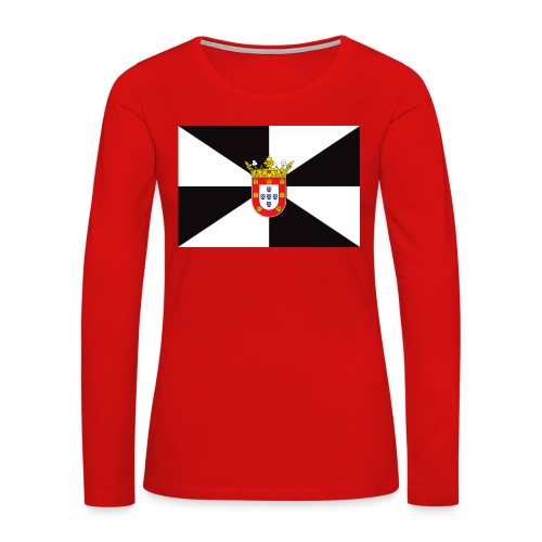 Ceuta Flag - Women's Premium Slim Fit Long Sleeve T-Shirt