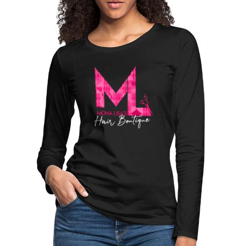 MLHB Goes Pink - Women's Premium Slim Fit Long Sleeve T-Shirt