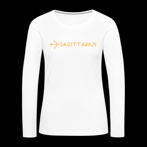 Sagittarius - Women's Premium Slim Fit Long Sleeve T-Shirt