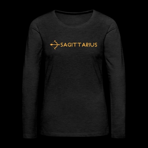 Sagittarius - Women's Premium Slim Fit Long Sleeve T-Shirt