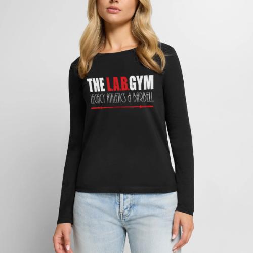 Legacy Athletics & Barbell Logo - Women's Premium Slim Fit Long Sleeve T-Shirt