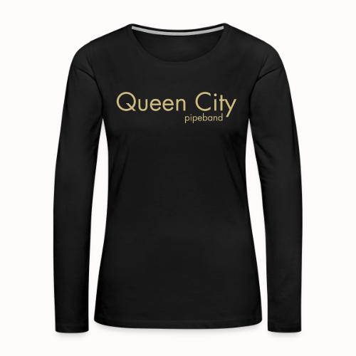 It's gold Jerry, GOLD! - Women's Premium Slim Fit Long Sleeve T-Shirt