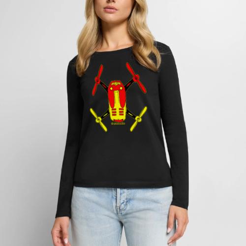 GrisDismation Ongher Droning Out Tshirt - Women's Premium Slim Fit Long Sleeve T-Shirt