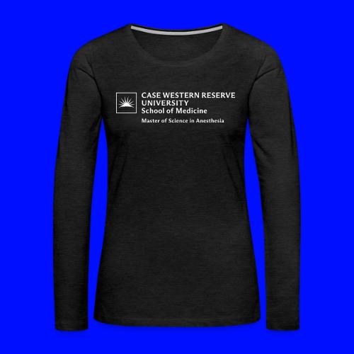 SOM Master of Science in Anesthesia - Women's Premium Slim Fit Long Sleeve T-Shirt