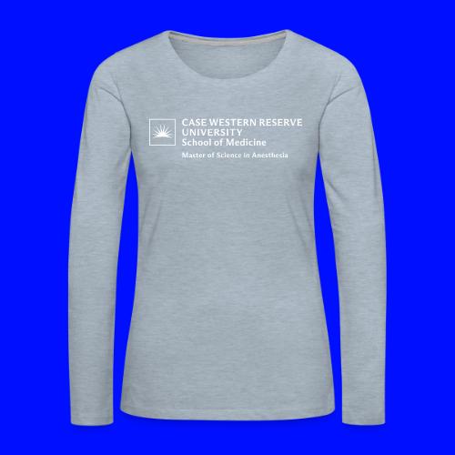 SOM Master of Science in Anesthesia - Women's Premium Slim Fit Long Sleeve T-Shirt