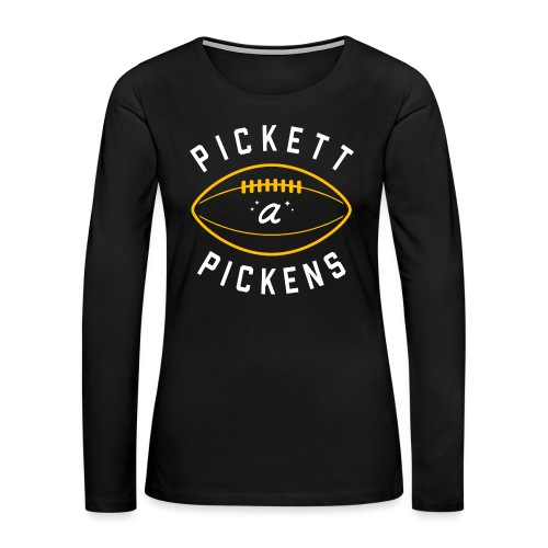 Pickett a Pickens [Spanish] - Women's Premium Slim Fit Long Sleeve T-Shirt