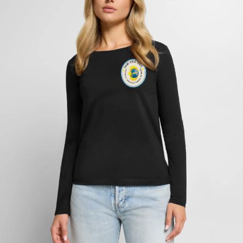 iam-ced.org Round - Women's Premium Slim Fit Long Sleeve T-Shirt