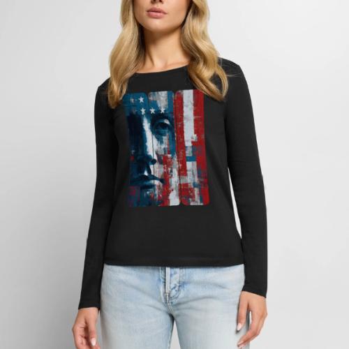 American Echoes - Women's Premium Slim Fit Long Sleeve T-Shirt