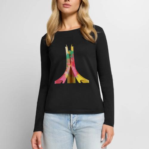 Maqam Echahid: Martyr's Memorial - Women's Premium Slim Fit Long Sleeve T-Shirt
