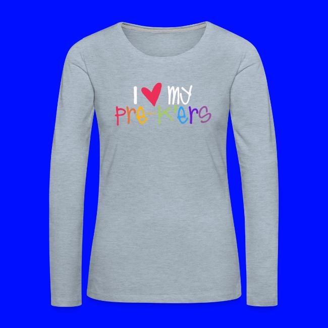 I Love My Pre-K'ers Teacher T-Shirts