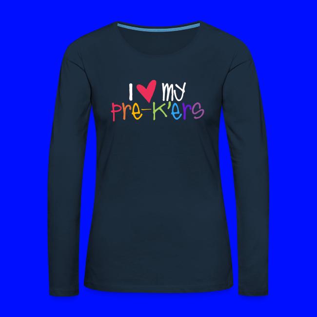 I Love My Pre-K'ers Teacher T-Shirts