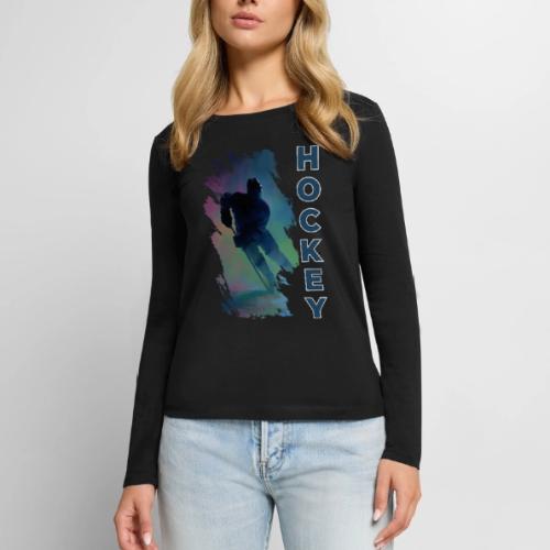 Hockey Pulse - Women's Premium Slim Fit Long Sleeve T-Shirt