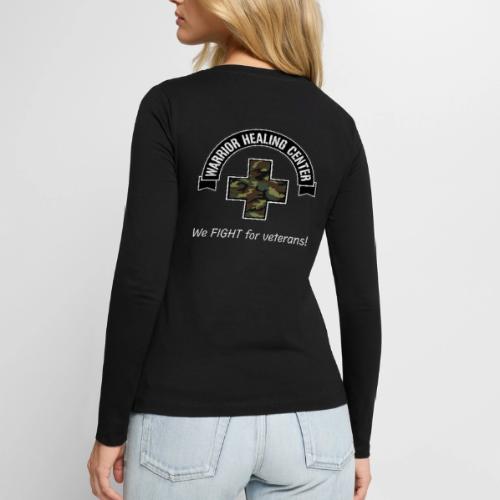 FIGHT2b - Women's Premium Slim Fit Long Sleeve T-Shirt
