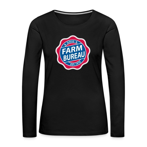 Color Logo - Women's Premium Slim Fit Long Sleeve T-Shirt