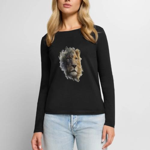Forest-Soul Lion - Women's Premium Slim Fit Long Sleeve T-Shirt