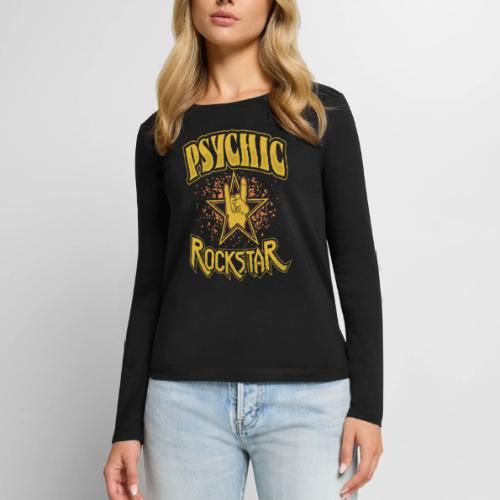 Psychic Rockstar - Women's Premium Slim Fit Long Sleeve T-Shirt