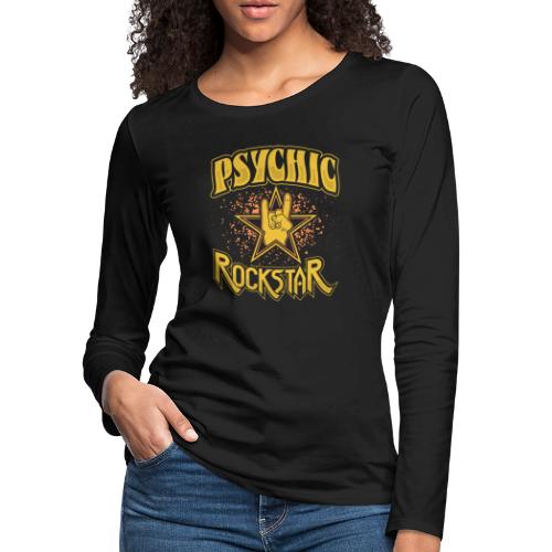 Psychic Rockstar - Women's Premium Slim Fit Long Sleeve T-Shirt