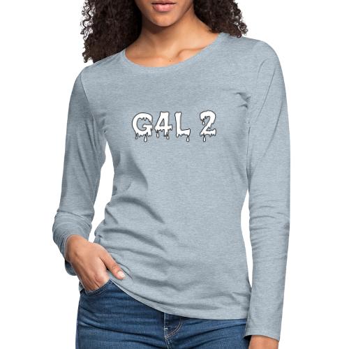 G4L 2 - Women's Premium Slim Fit Long Sleeve T-Shirt