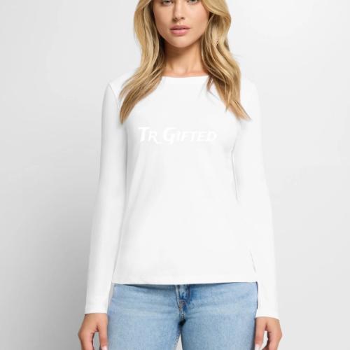 7CCBC91F 7055 4FC4 9CA0 51542AE31427 - Women's Premium Slim Fit Long Sleeve T-Shirt