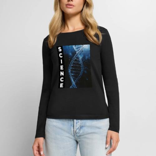 Frozen Code of Science - Women's Premium Slim Fit Long Sleeve T-Shirt
