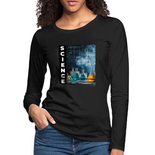 Alchemy of Science - Women's Premium Slim Fit Long Sleeve T-Shirt