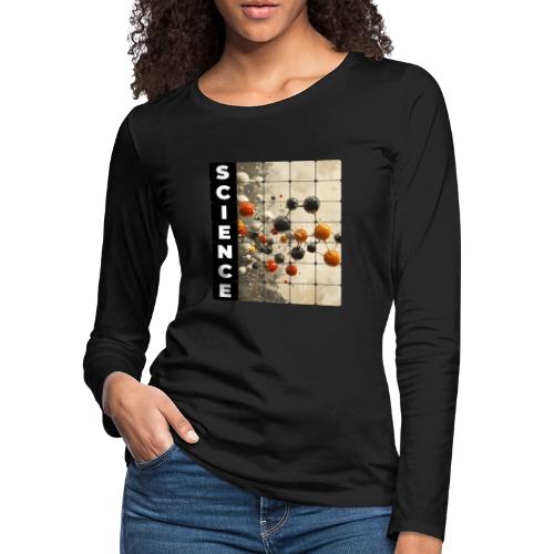 Science in Structure - Women's Premium Slim Fit Long Sleeve T-Shirt