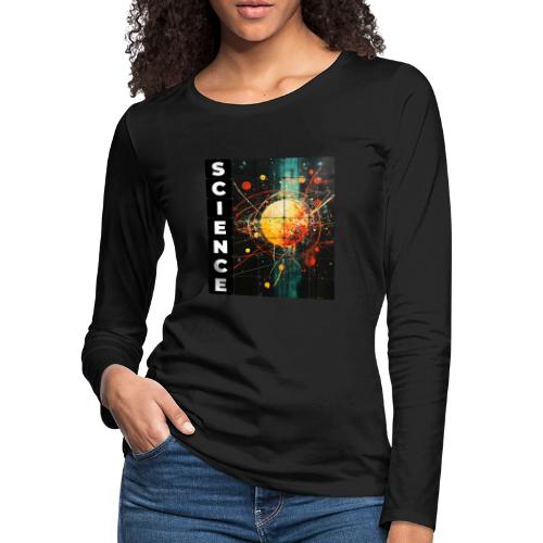 Core of Science - Women's Premium Slim Fit Long Sleeve T-Shirt