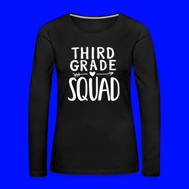 Third Grade Squad Teacher Team T-Shirts