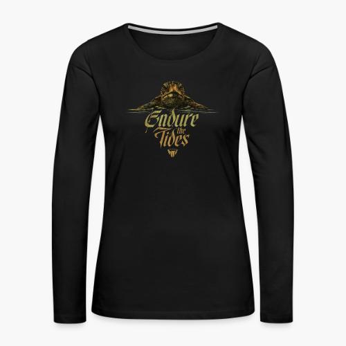 Endure the Tides - Women's Premium Slim Fit Long Sleeve T-Shirt