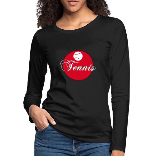 Tennis Pulse - Women's Premium Slim Fit Long Sleeve T-Shirt