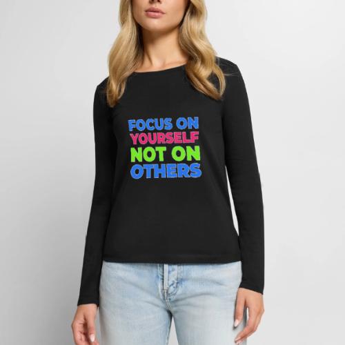 Eyes on You - Women's Premium Slim Fit Long Sleeve T-Shirt