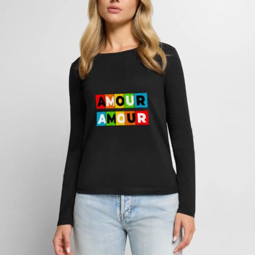 Love in Colour - Women's Premium Slim Fit Long Sleeve T-Shirt