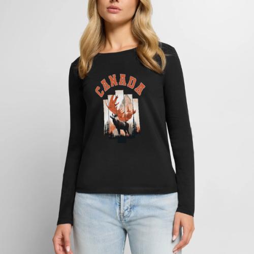 Great Canadian Outdoors - Women's Premium Slim Fit Long Sleeve T-Shirt