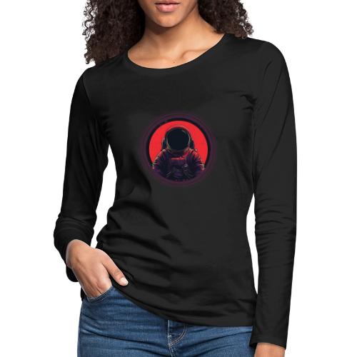 Astronaut: The universe is calling! - Women's Premium Slim Fit Long Sleeve T-Shirt