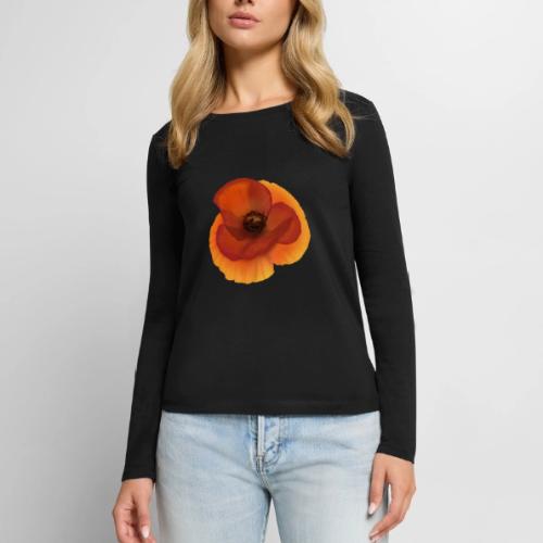 Vivid poppy - Women's Premium Slim Fit Long Sleeve T-Shirt