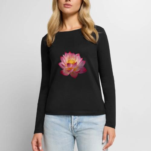 Serenity Lotus Grace - Women's Premium Slim Fit Long Sleeve T-Shirt