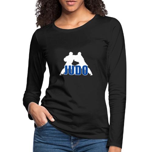 Judo Balance - Women's Premium Slim Fit Long Sleeve T-Shirt