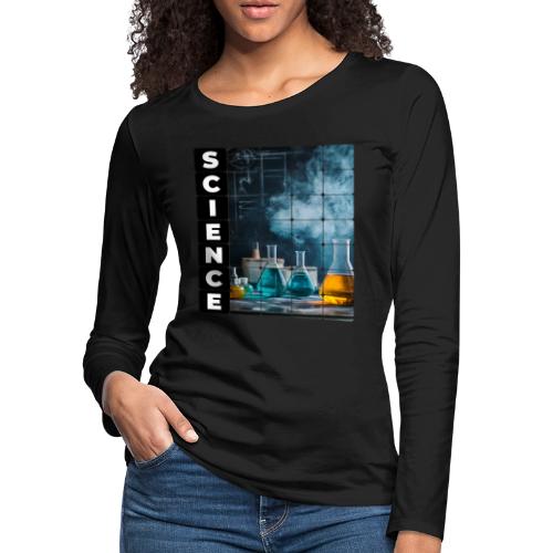 Alchemy of Science - Women's Premium Slim Fit Long Sleeve T-Shirt