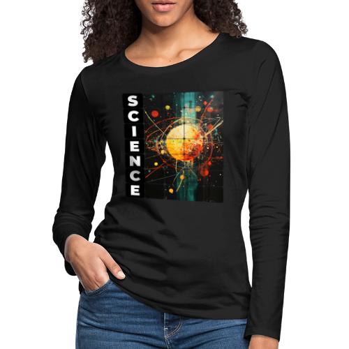 Core of Science - Women's Premium Slim Fit Long Sleeve T-Shirt