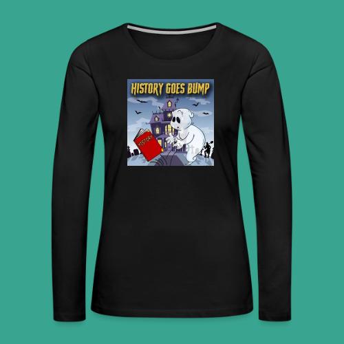 New HGB Logo - Women's Premium Slim Fit Long Sleeve T-Shirt