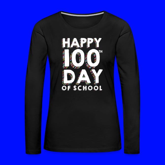 Happy 100th Day of School Sprinkles Teacher Tshirt