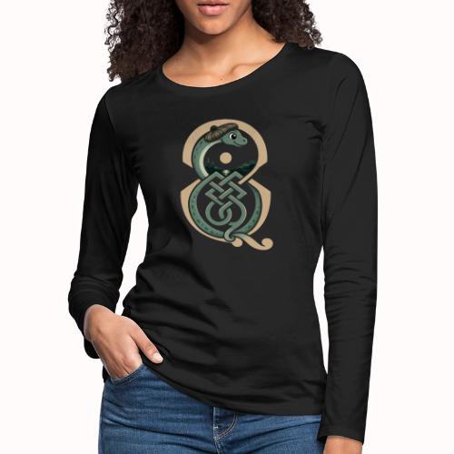 nessie - Women's Premium Slim Fit Long Sleeve T-Shirt