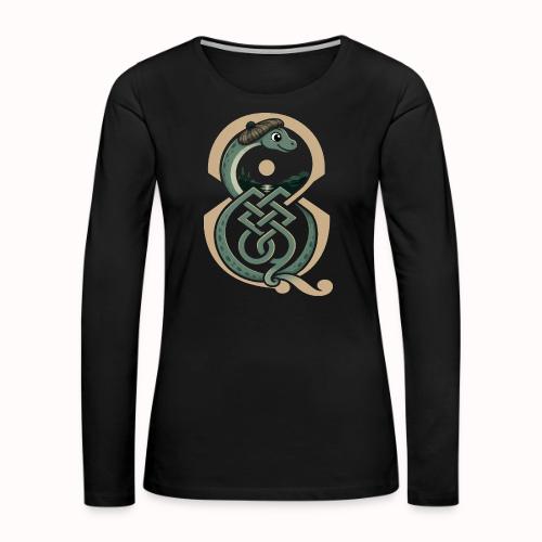 nessie - Women's Premium Slim Fit Long Sleeve T-Shirt