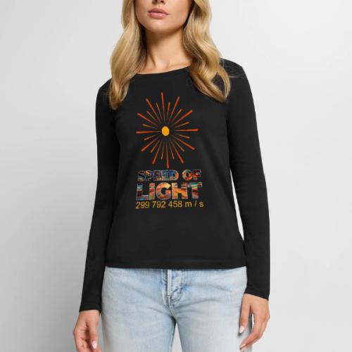 Speed of light - Women's Premium Slim Fit Long Sleeve T-Shirt
