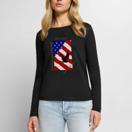 4th July Independence Day - Women's Premium Slim Fit Long Sleeve T-Shirt