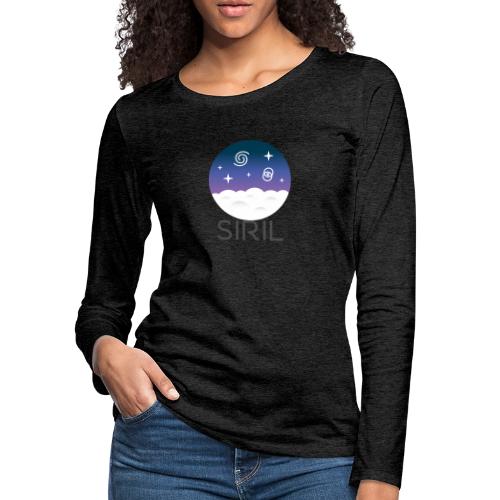 Siril logo 2021 - Women's Premium Slim Fit Long Sleeve T-Shirt