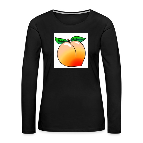 Peach - Women's Premium Slim Fit Long Sleeve T-Shirt