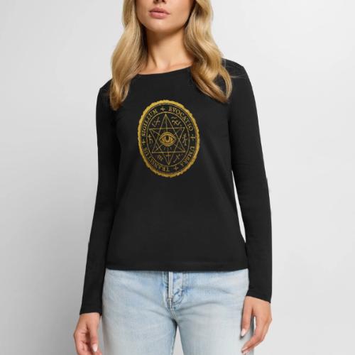 Sigillum Obscura Aurum - Women's Premium Slim Fit Long Sleeve T-Shirt